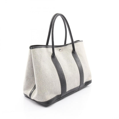 Hermes Tote Garden Party PM Ecru Black — view 2