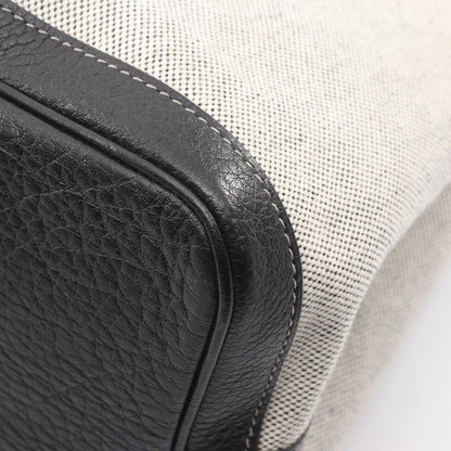 Hermes Tote Garden Party PM Ecru Black — view 6