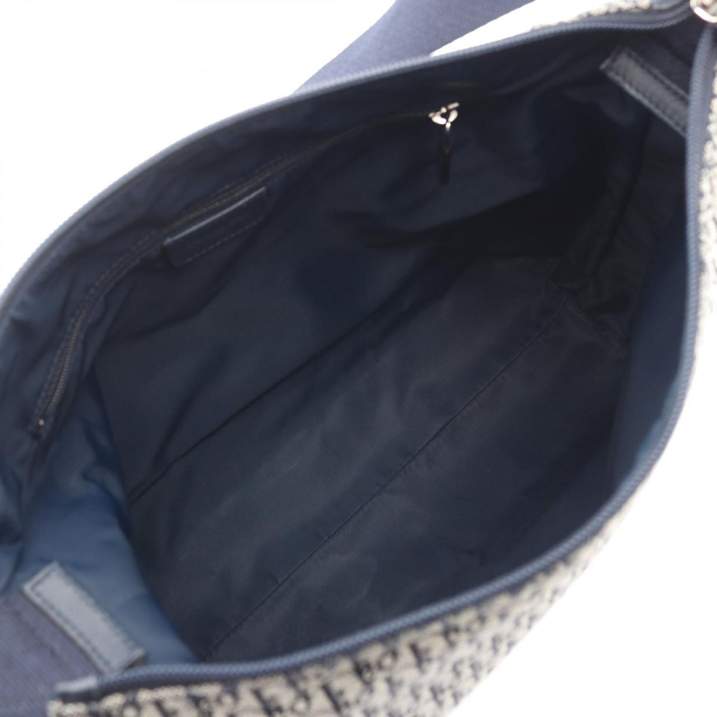 Dior Shoulder Bag Trotter Navy Canvas — view 3