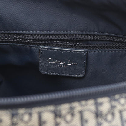 Dior Shoulder Bag Trotter Navy Canvas — view 4