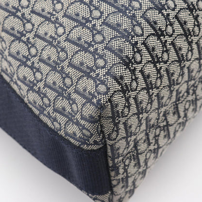Dior Shoulder Bag Trotter Navy Canvas — view 7