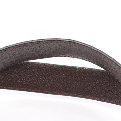 Bvlgari Handbag Logo Mania Brown Canvas Leather — view 5
