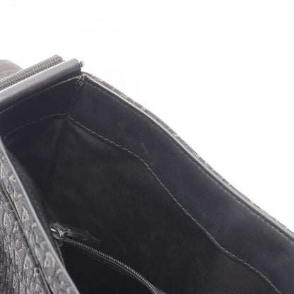 Dior Shoulder Bag Street Chic Trotter Black Canvas Leather — view 9