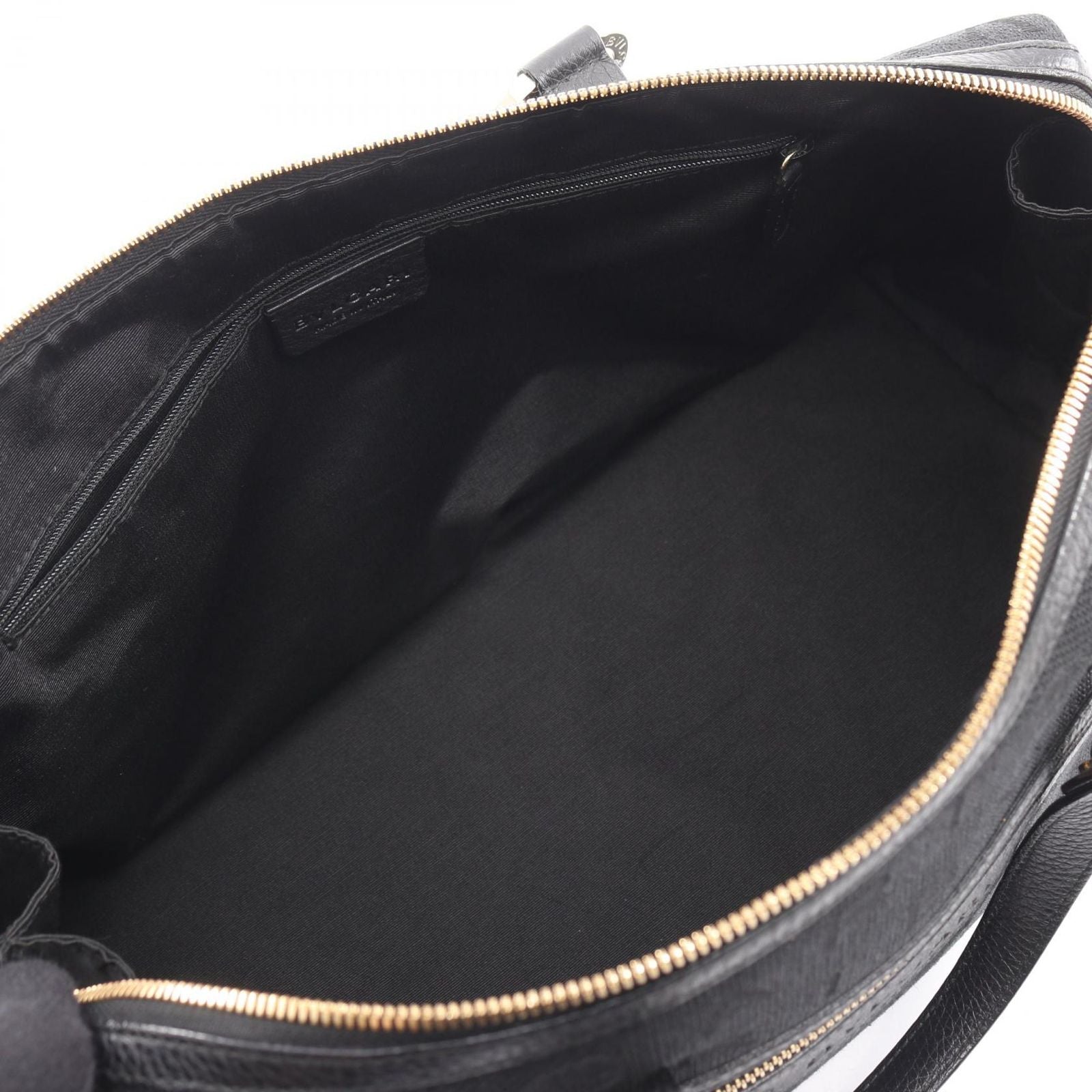 Bvlgari Tote Logo Mania Black Canvas Leather Boston Bag — view 3