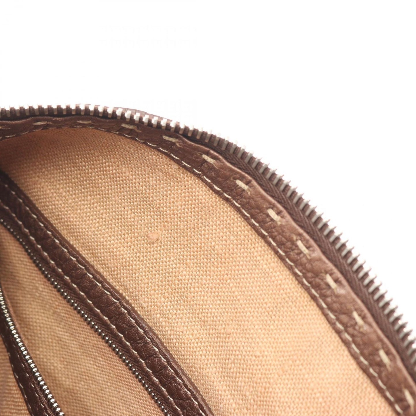 Fendi Shoulder Bag Selleria Blanc Leather — view 8