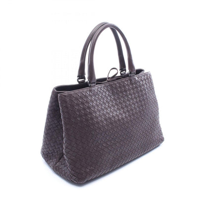 Bottega Veneta Tote Intrecciato Dark Brown Leather — view 2
