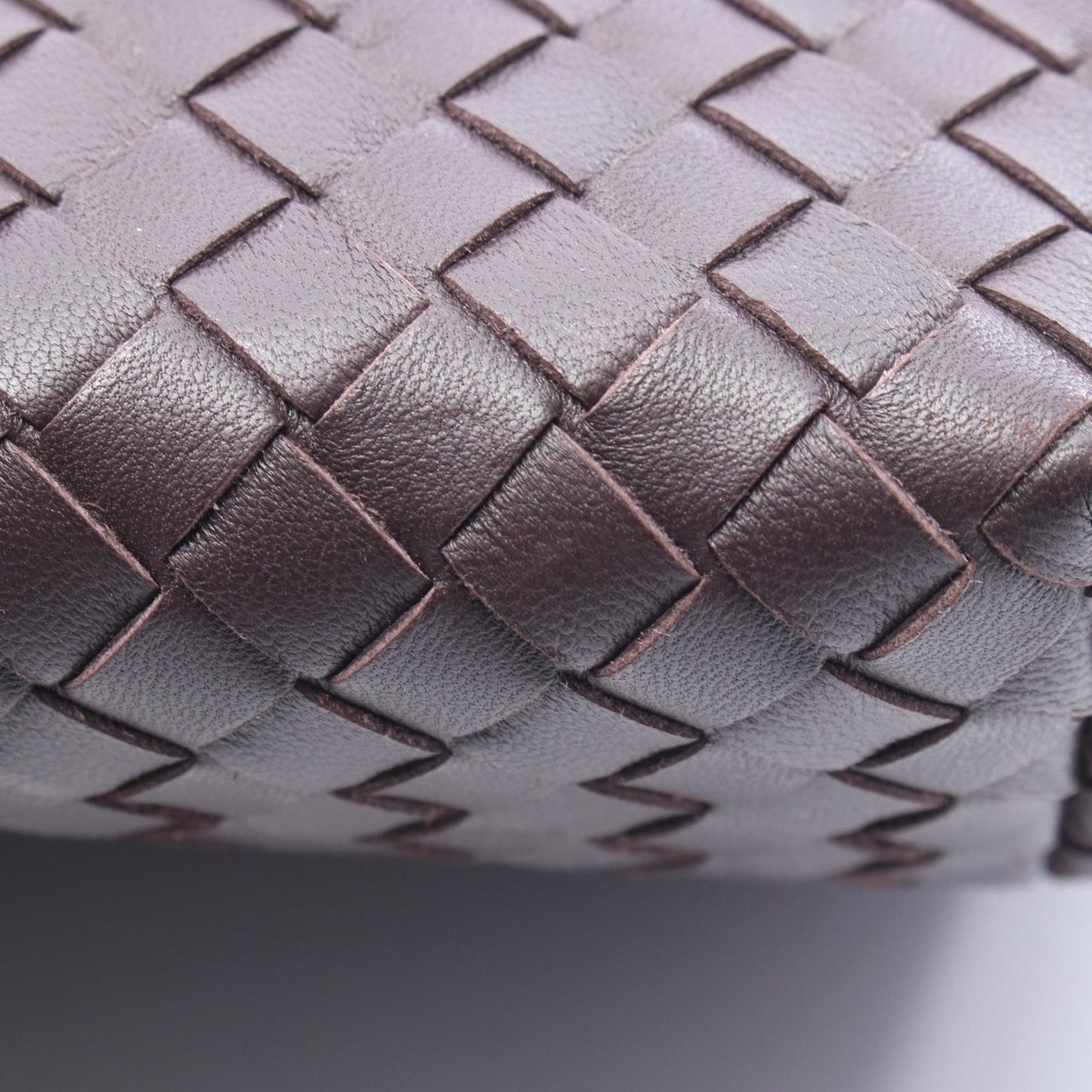 Bottega Veneta Tote Intrecciato Dark Brown Leather — view 6