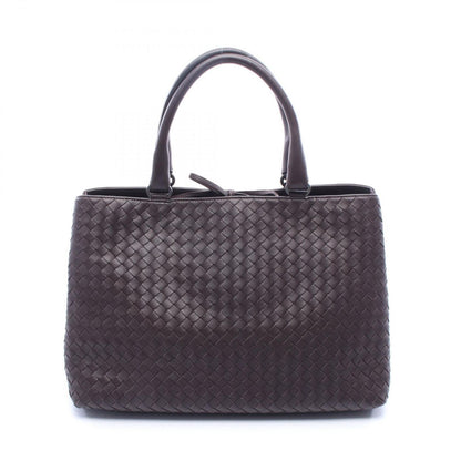 Bottega Veneta Tote Intrecciato Dark Brown Leather