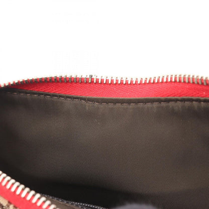 Dior Shoulder Bag Rasta Line Trotter Beige Canvas Leather Oblique — view 8
