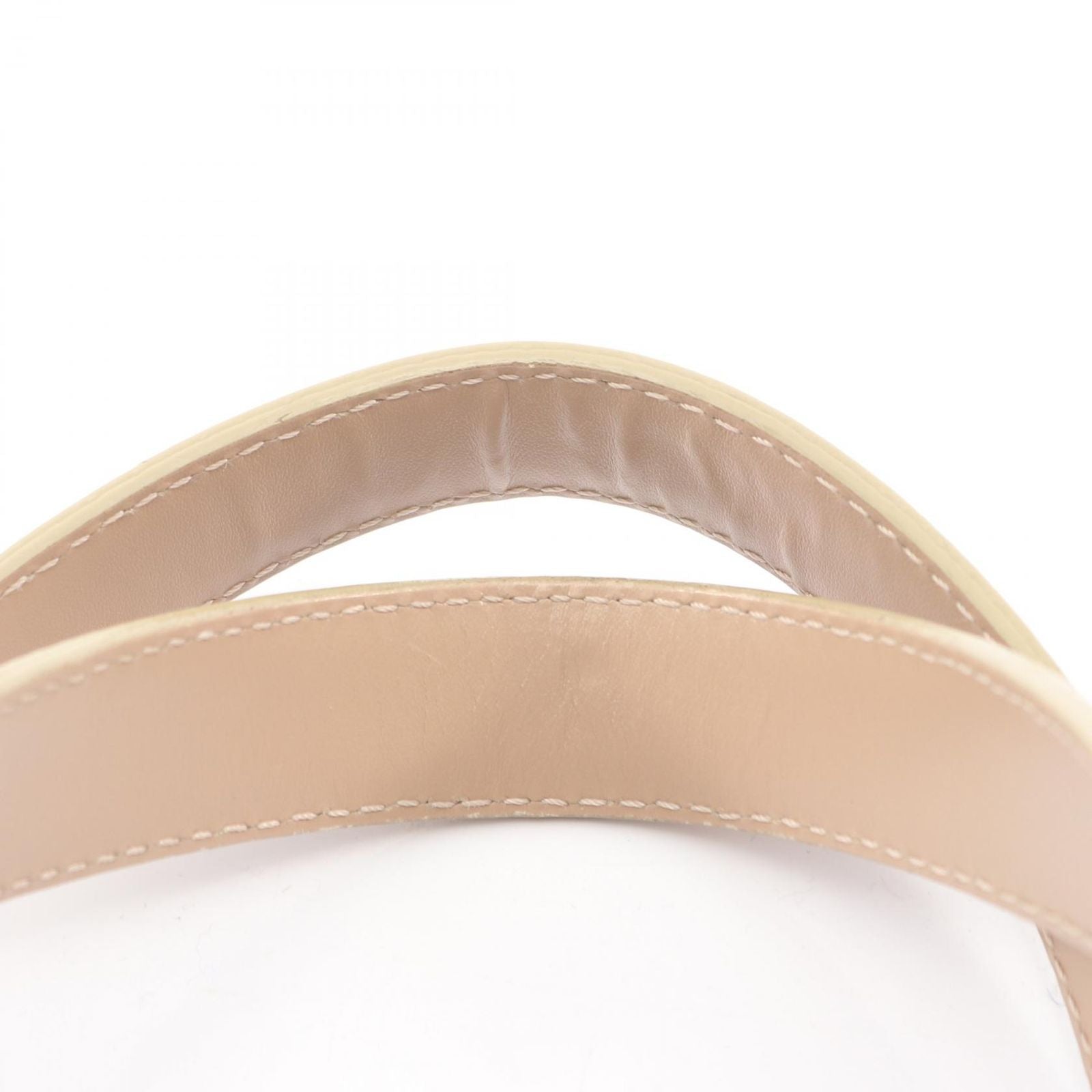 Chanel Tote New Travel Line MM Beige Leather New MM — view 8