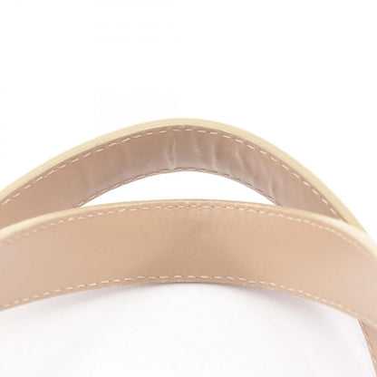 Chanel Tote New Travel Line MM Beige Leather New MM — view 8