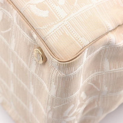 Chanel Tote New Travel Line MM Beige Leather New MM — view 7