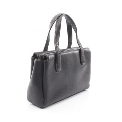 Chanel Handbag CC Logo Black Caviar Leather Wild Stitch — view 2