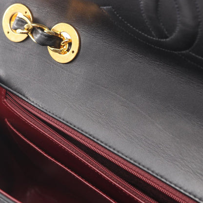 Chanel Shoulder Bag Big Quilted 34 Black Lambskin Big Chain 34 — view 9