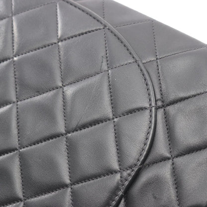Chanel Shoulder Bag Big Quilted 34 Black Lambskin Big Chain 34 — view 8