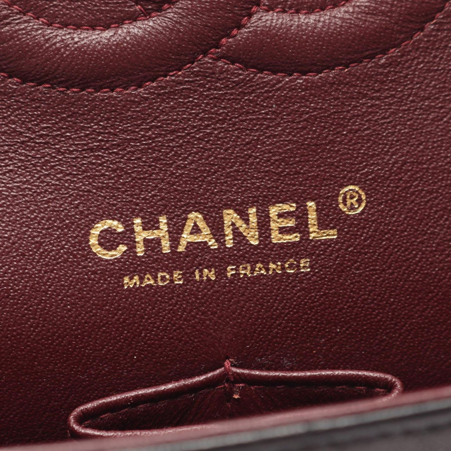 Chanel Shoulder Bag Quilted Double Flap Black Lambskin Chain — view 4