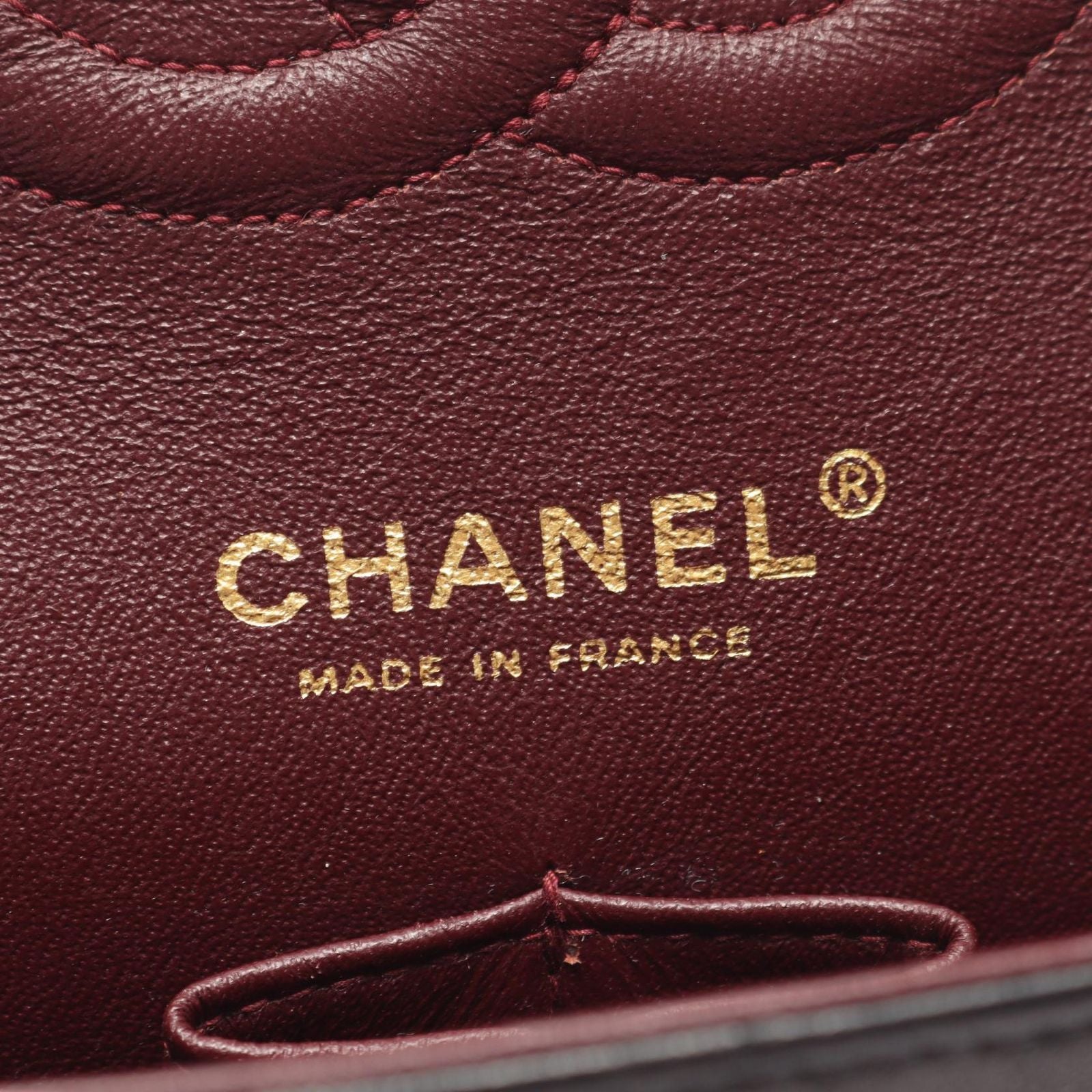 Chanel Shoulder Bag Quilted Double Flap Black Lambskin Chain — view 4