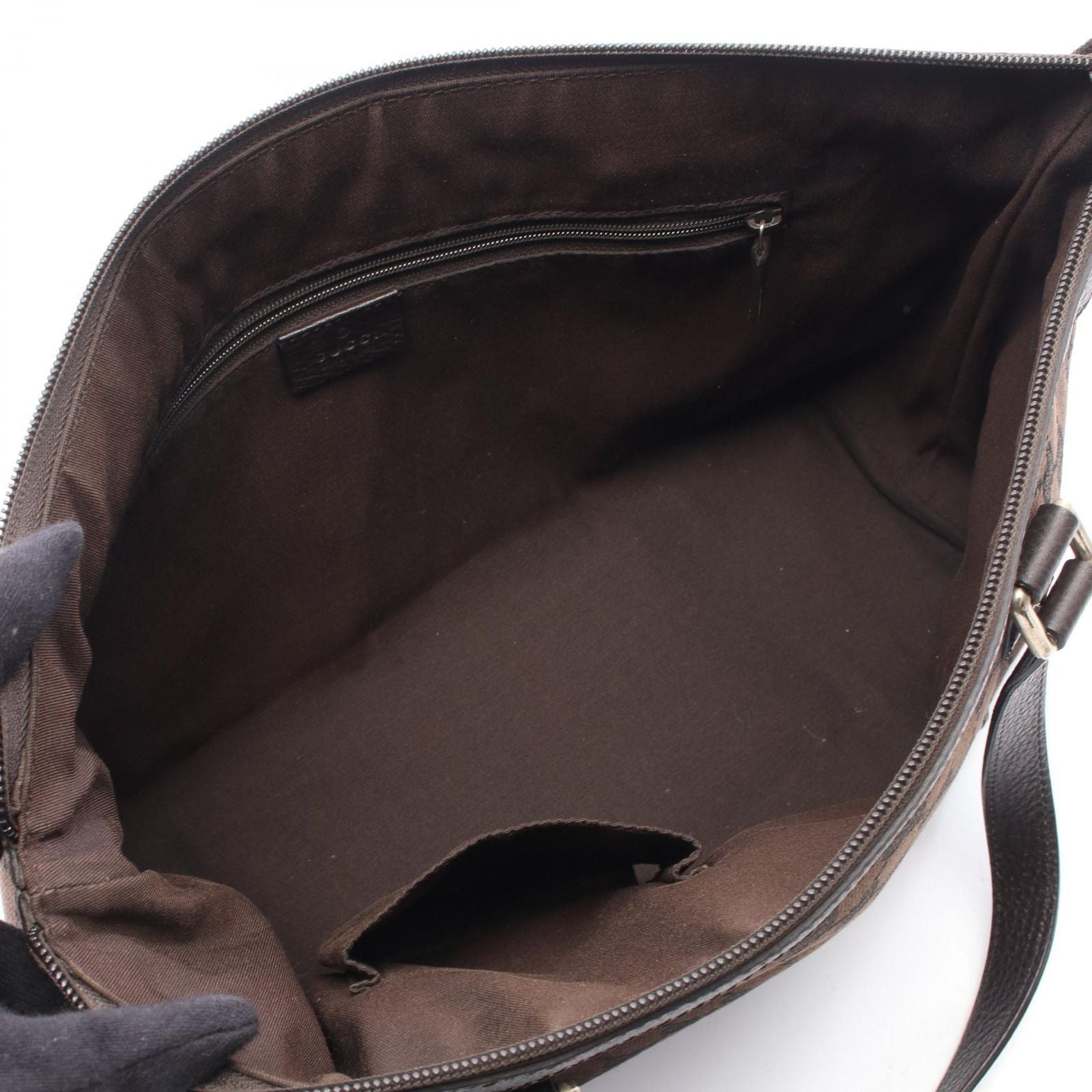 Gucci Tote GG Canvas Brown — view 3