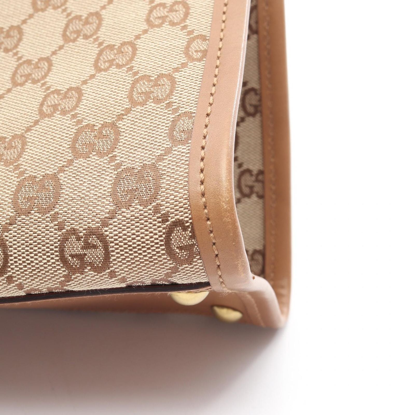 Gucci Shoulder Bag GG Canvas Beige — view 6