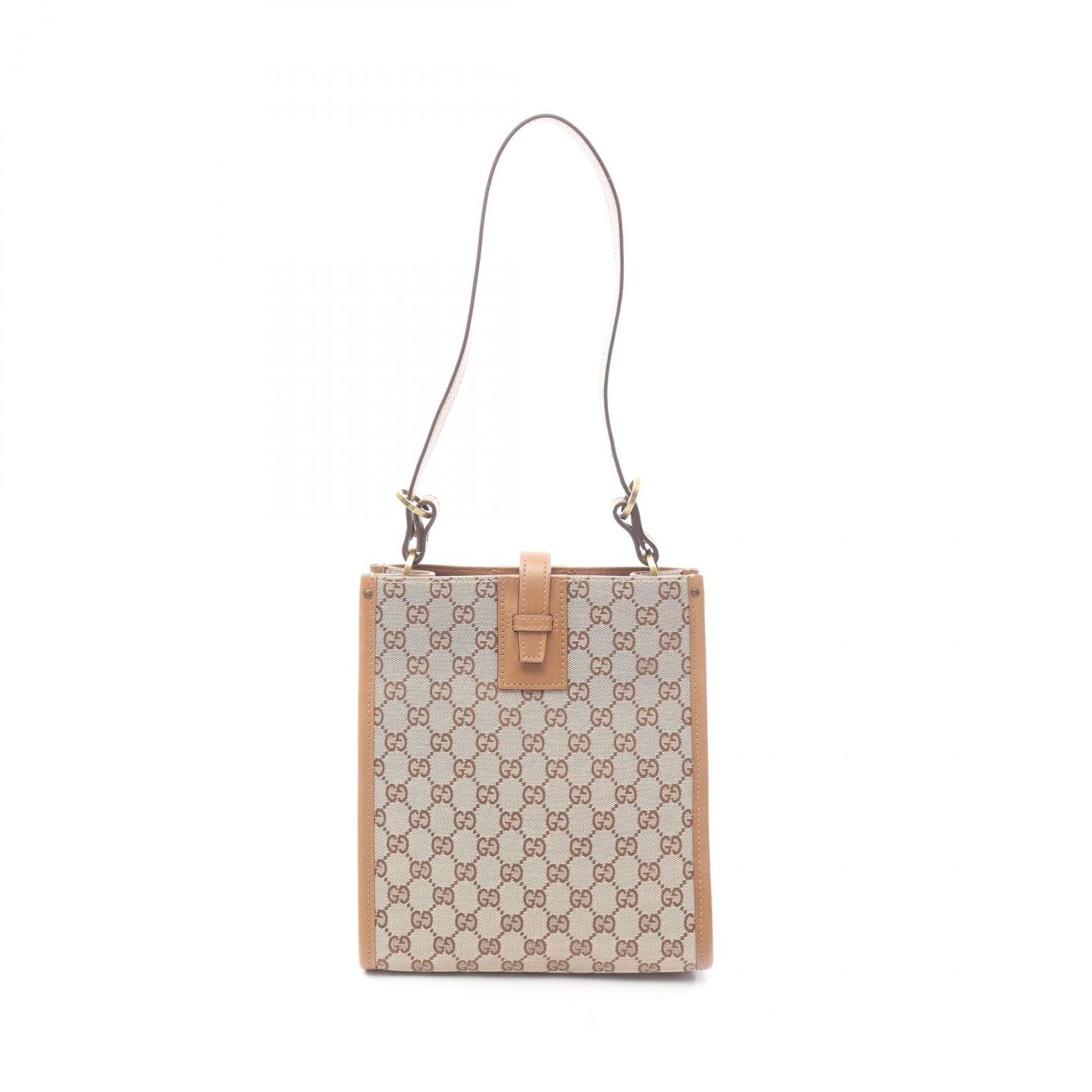 Gucci Shoulder Bag GG Canvas Beige