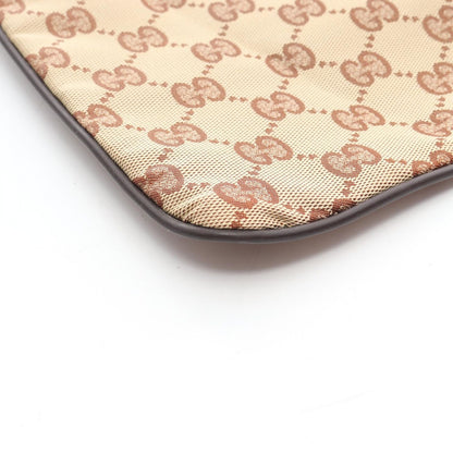 Gucci Shoulder Bag GG Pattern Beige Leather — view 5
