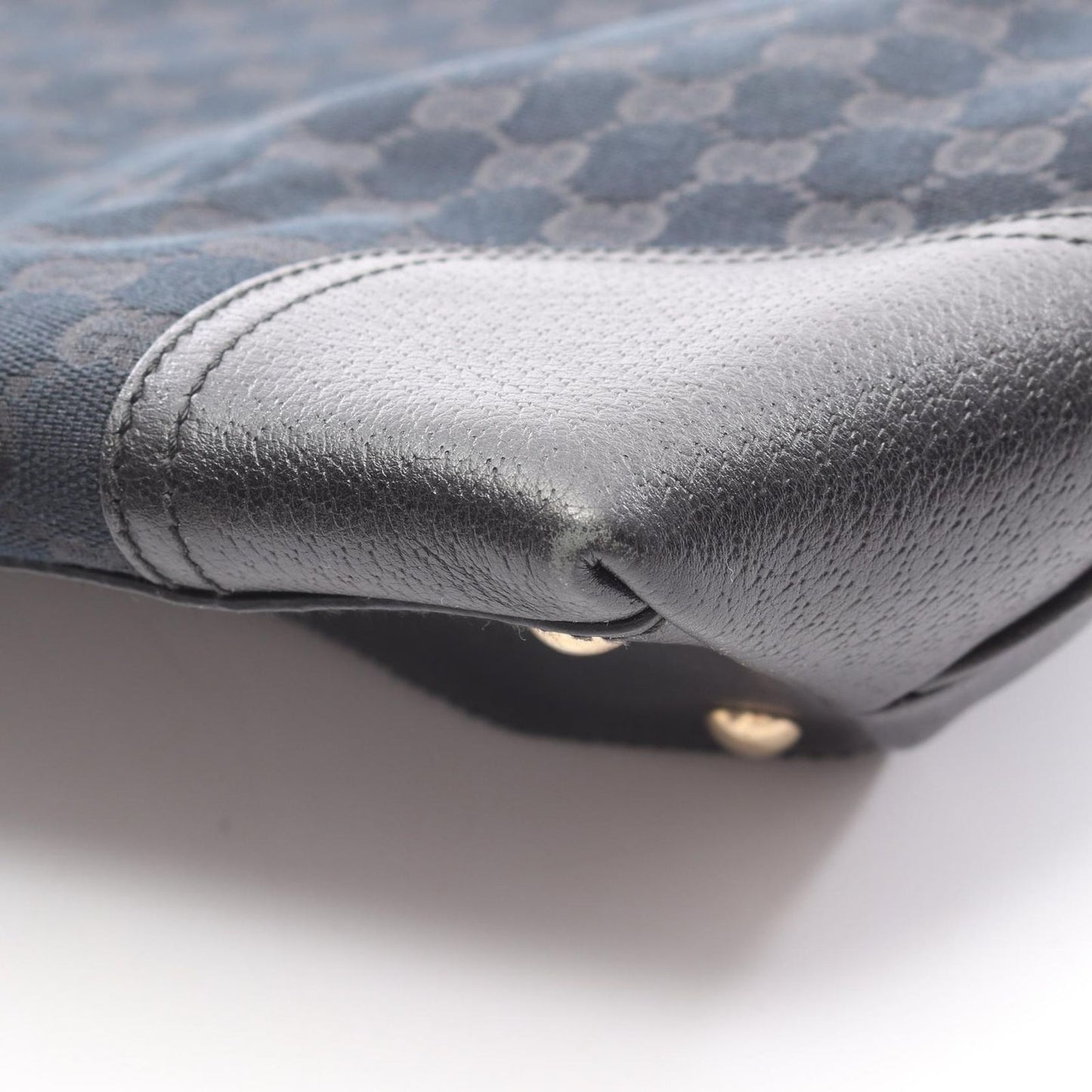 Gucci Tote Prince GG Canvas Sherry Line Black — view 8
