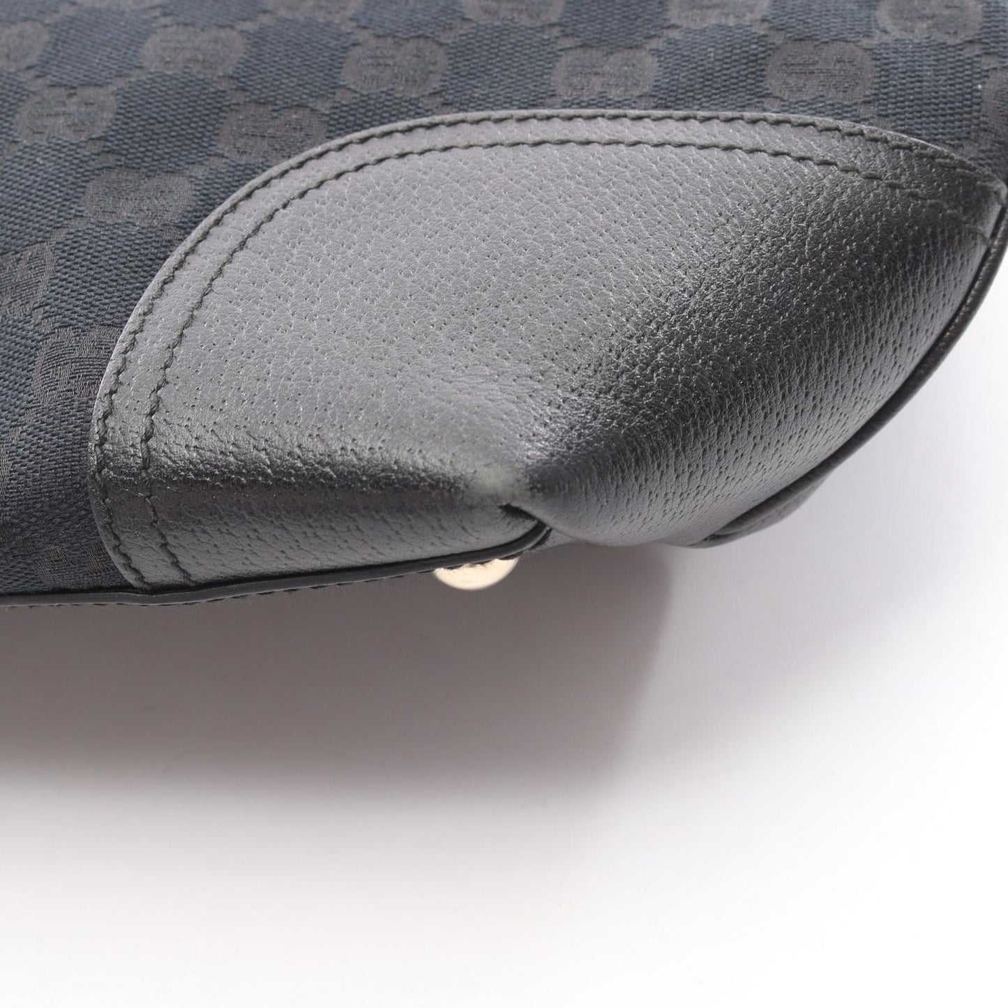 Gucci Tote Prince GG Canvas Sherry Line Black — view 6