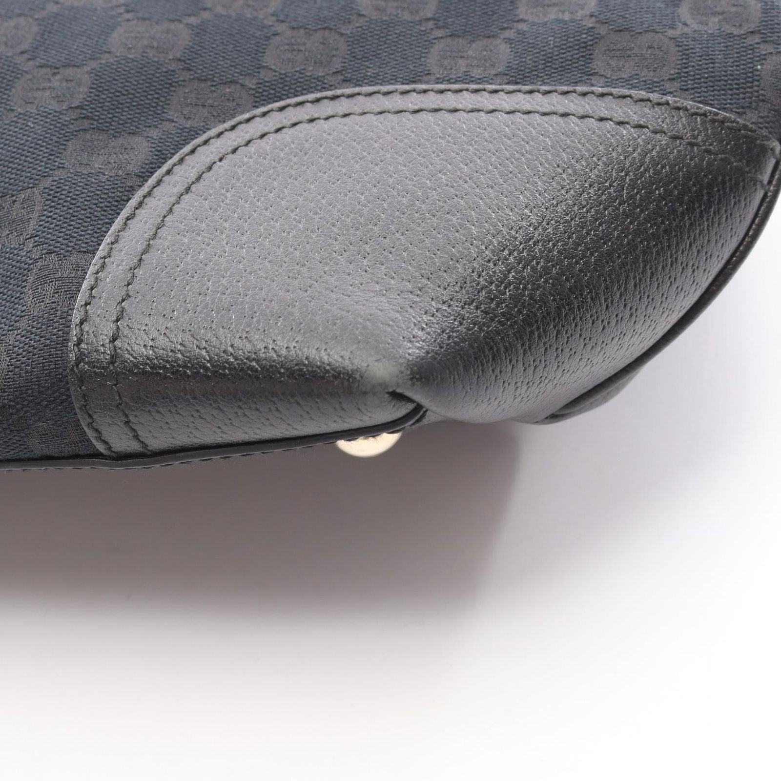 Gucci Tote Prince GG Canvas Sherry Line Black — view 6