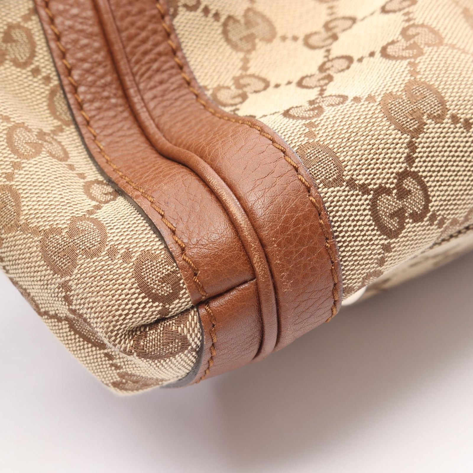 Gucci Tote Bella Bamboo GG Canvas Beige 2-Way — view 7