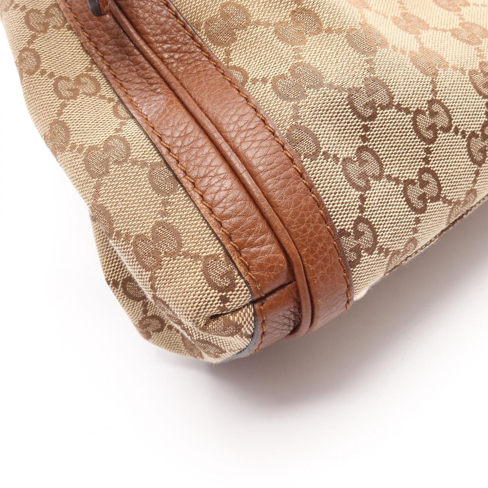 Gucci Tote Bella Bamboo GG Canvas Beige 2-Way — view 9