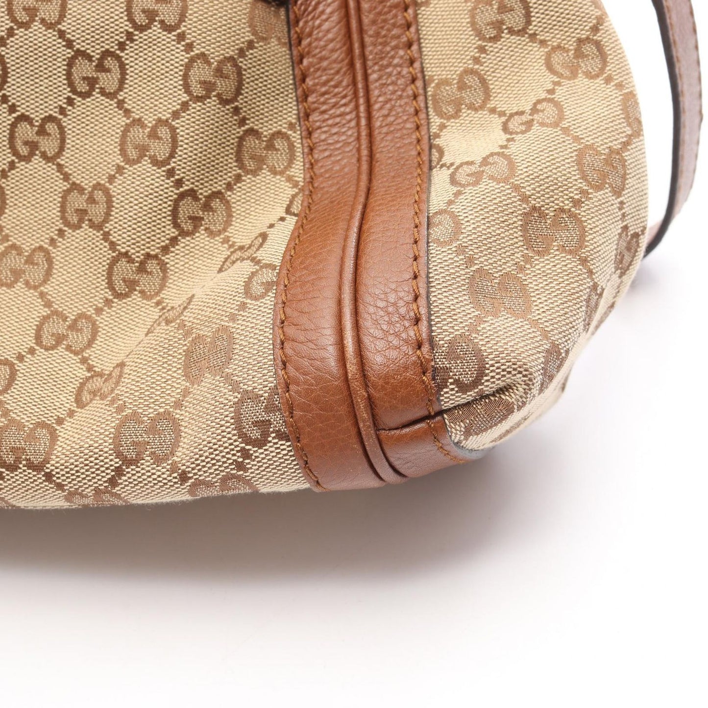Gucci Tote Bella Bamboo GG Canvas Beige 2-Way — view 8