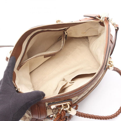 Gucci Tote Bella Bamboo GG Canvas Beige 2-Way — view 3
