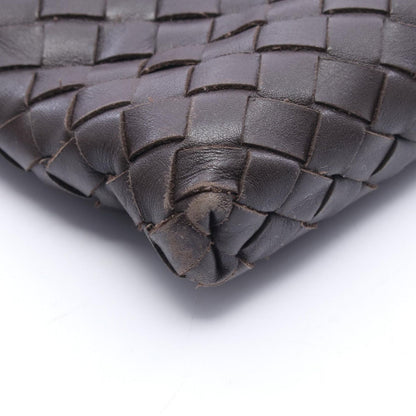 Bottega Veneta Shoulder Bag Intrecciato Small Brown Leather — view 5