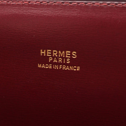 Hermes Shoulder Bag Cosmos Rouge Ash Khaki Calf 2-Way Vanity — view 4
