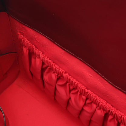 Hermes Shoulder Bag Cosmos Rouge Ash Khaki Calf 2-Way Vanity — view 9