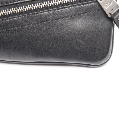 Dior Shoulder Bag Street Chic Trotter Black Canvas Leather — view 6