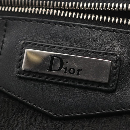 Dior Shoulder Bag Street Chic Trotter Black Canvas Leather — view 9