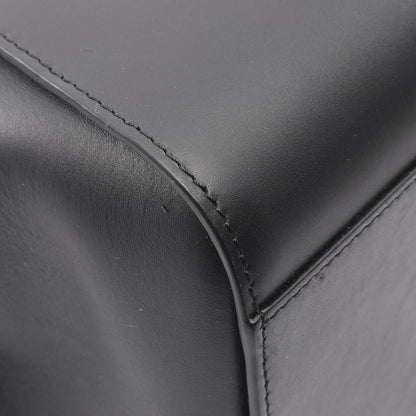 Loewe Handbag Hammock Bag Compact Black Leather Canvas 2-Way — view 5