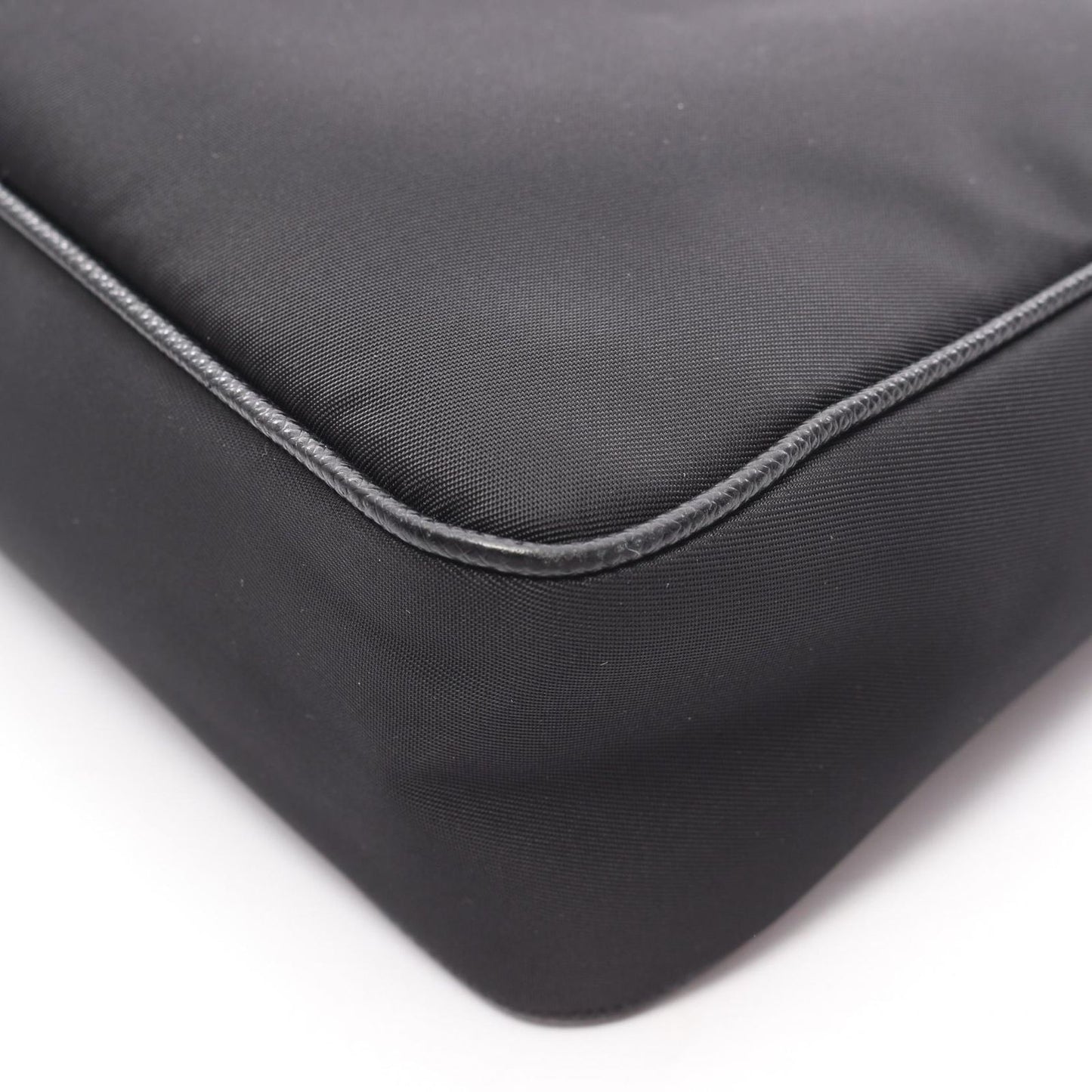 Prada Edition Re-Nylon Mini Bag Black Nylon Saffiano Leather — view 6