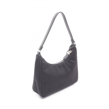 Prada Edition Re-Nylon Mini Bag Black Nylon Saffiano Leather — view 2