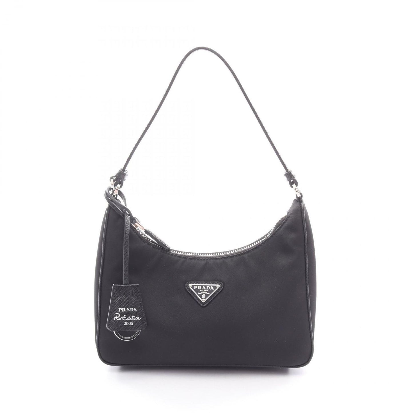 Prada Edition Re-Nylon Mini Bag Black Nylon Saffiano Leather