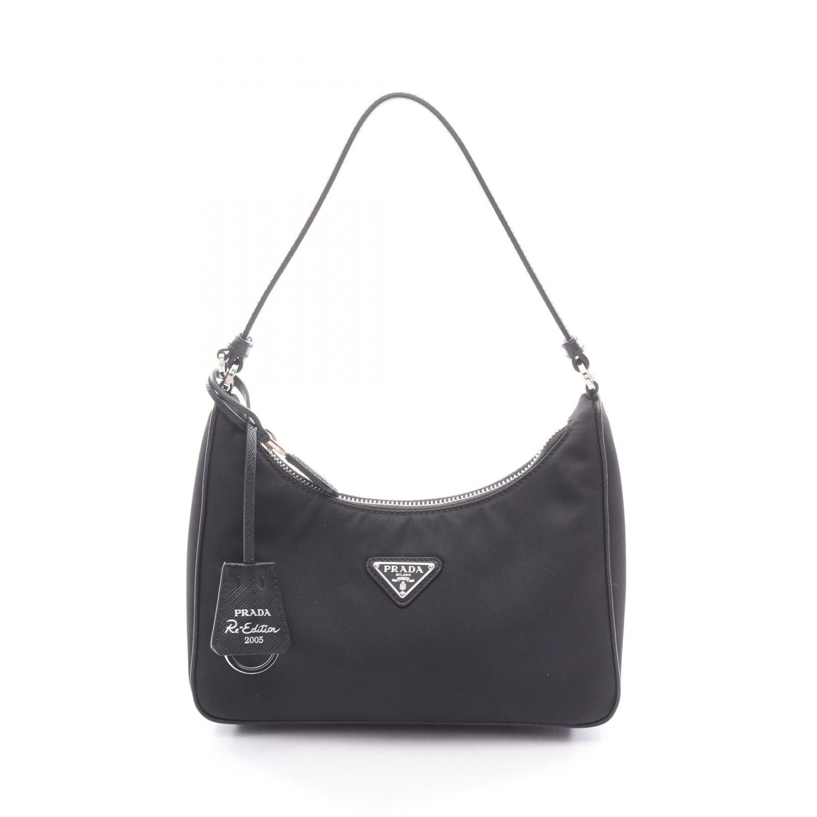 Prada Edition Re-Nylon Mini Bag Black Nylon Saffiano Leather