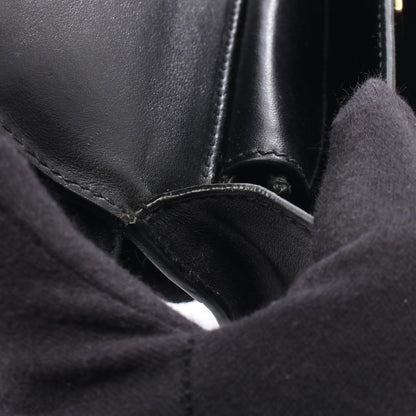 Prada Shoulder Bag Cahier Black Leather Saffiano — view 5