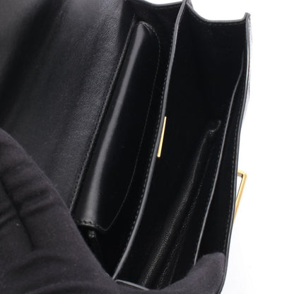 Prada Shoulder Bag Cahier Black Leather Saffiano — view 3