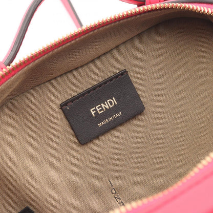 Fendi O-rock Small Camera Bag Red Leather Case — view 4