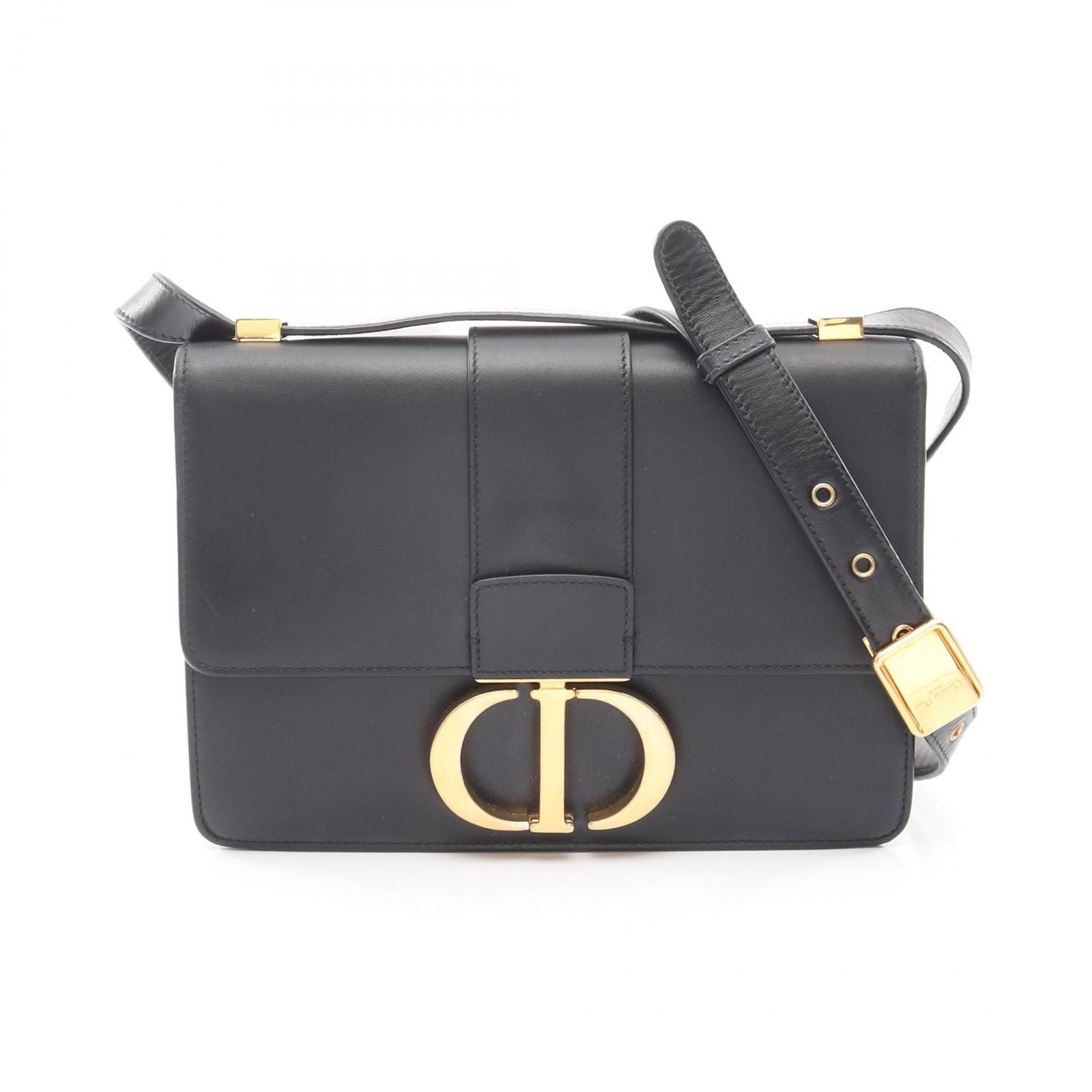 Dior Shoulder Bag 30 Montaigne Black Leather 30