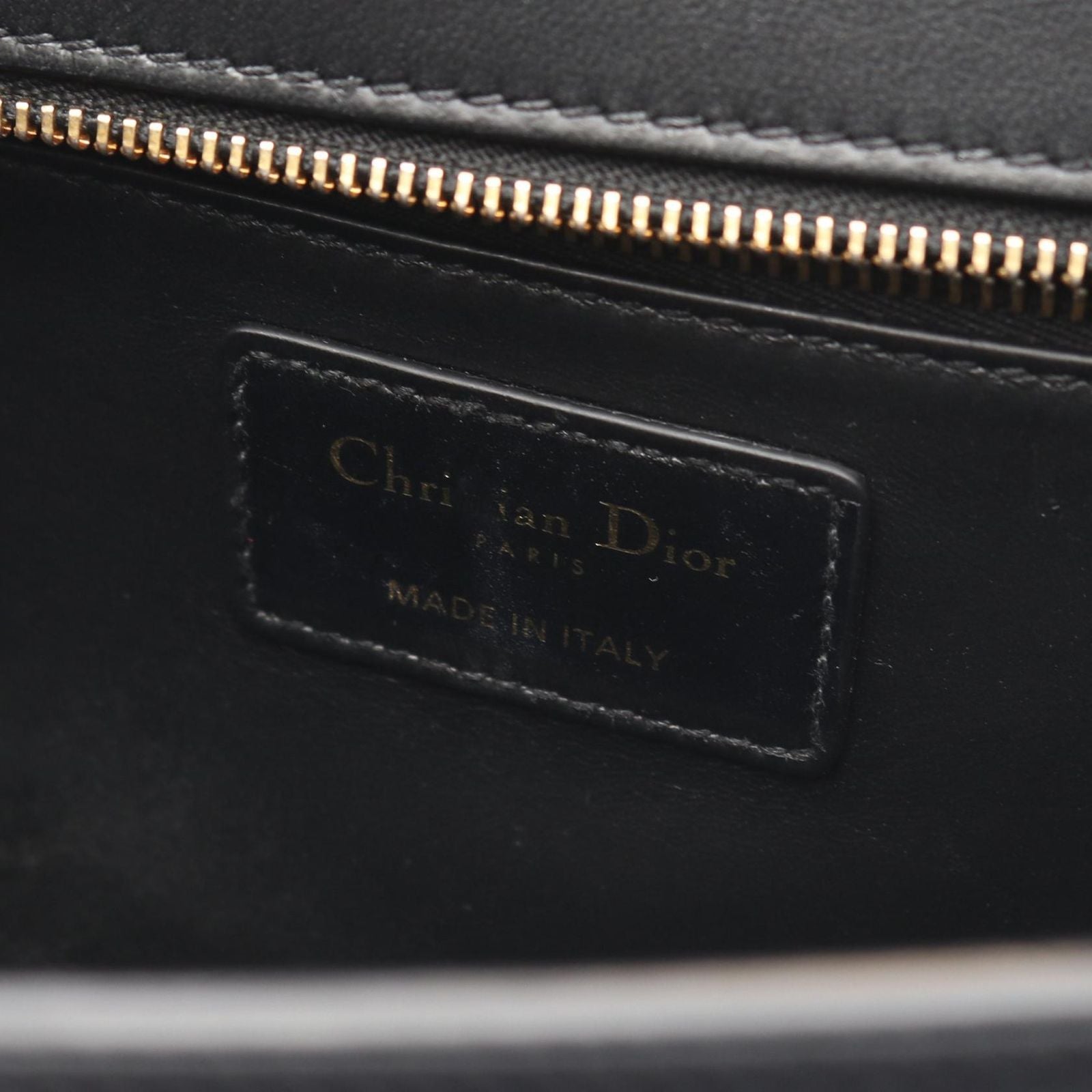 Dior Shoulder Bag 30 Montaigne Black Leather 30 — view 4