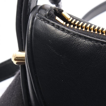 Prada Handbag Soft Calf 2-Way Black Leather Small — view 6