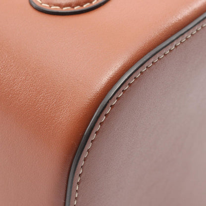 Celine Shoulder Bag Cuir Triomphe Box Tan Leather — view 5