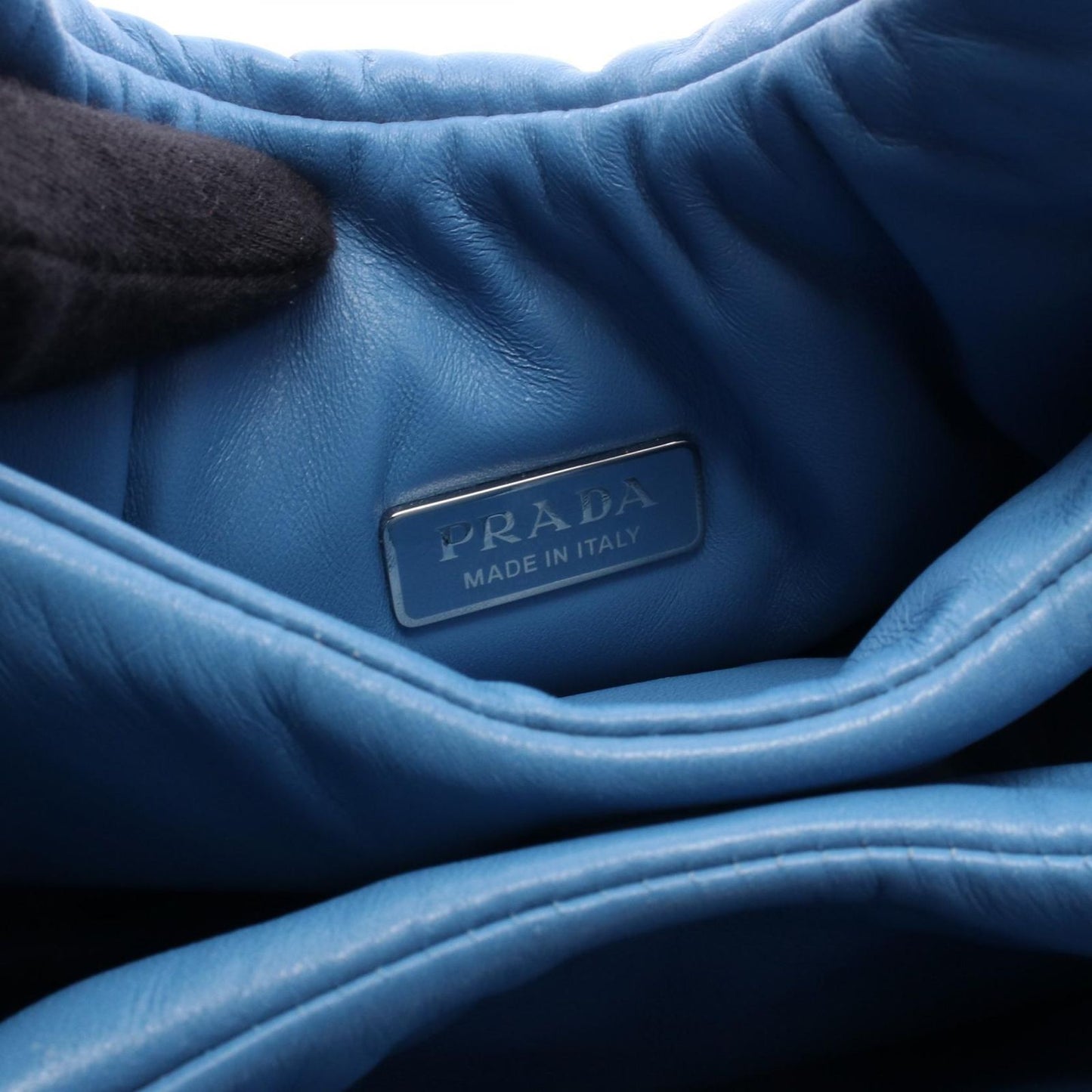 Prada Handbag Padded 2-Way Onda Leather — view 4
